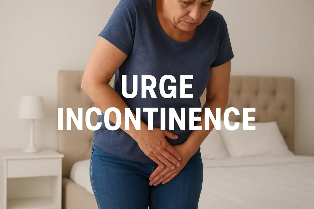 how to manage urge incontinence Hounslow symptoms