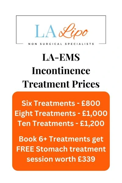 LA-EMS Incontinence Treatment Prices Hounslow