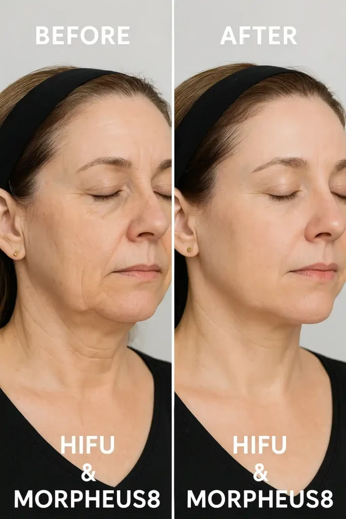 HIFU & Morpheus8 treatment results Hounslow - book in today!