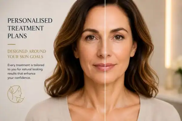 Before and after results of Collagen Lift Therapy Hounslow